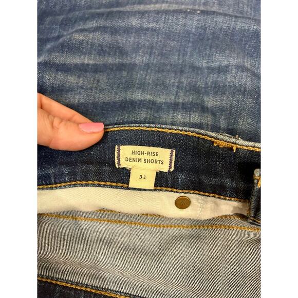 Madewell Denim Shorts High Rise size 31 - Picture 3 of 5